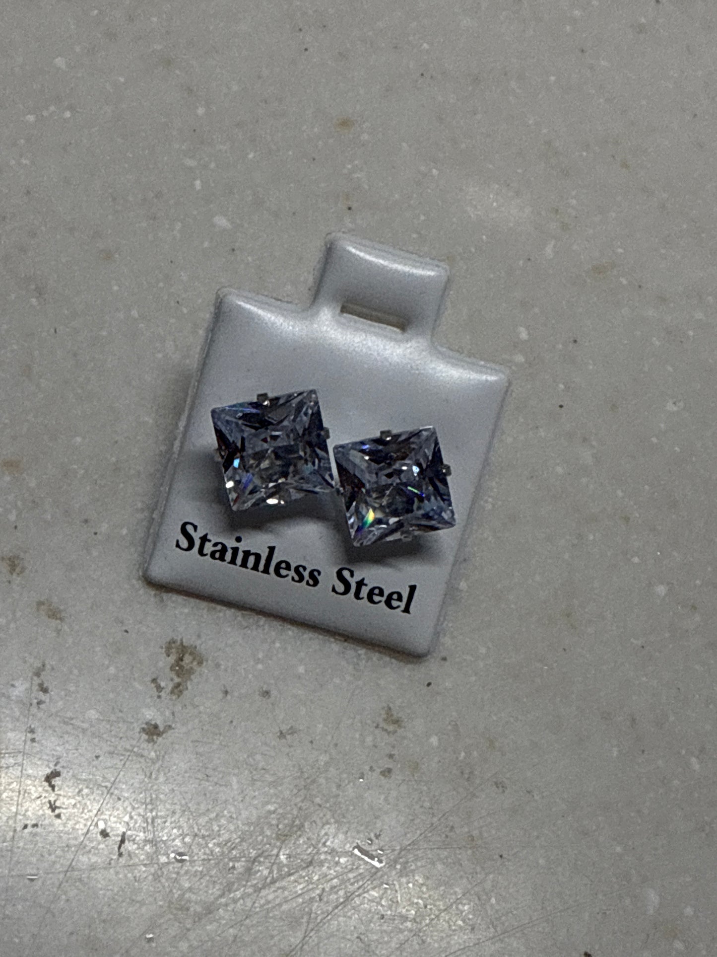 Black Friday Sale!!!! Crystal Earring Studs Stainless Steel