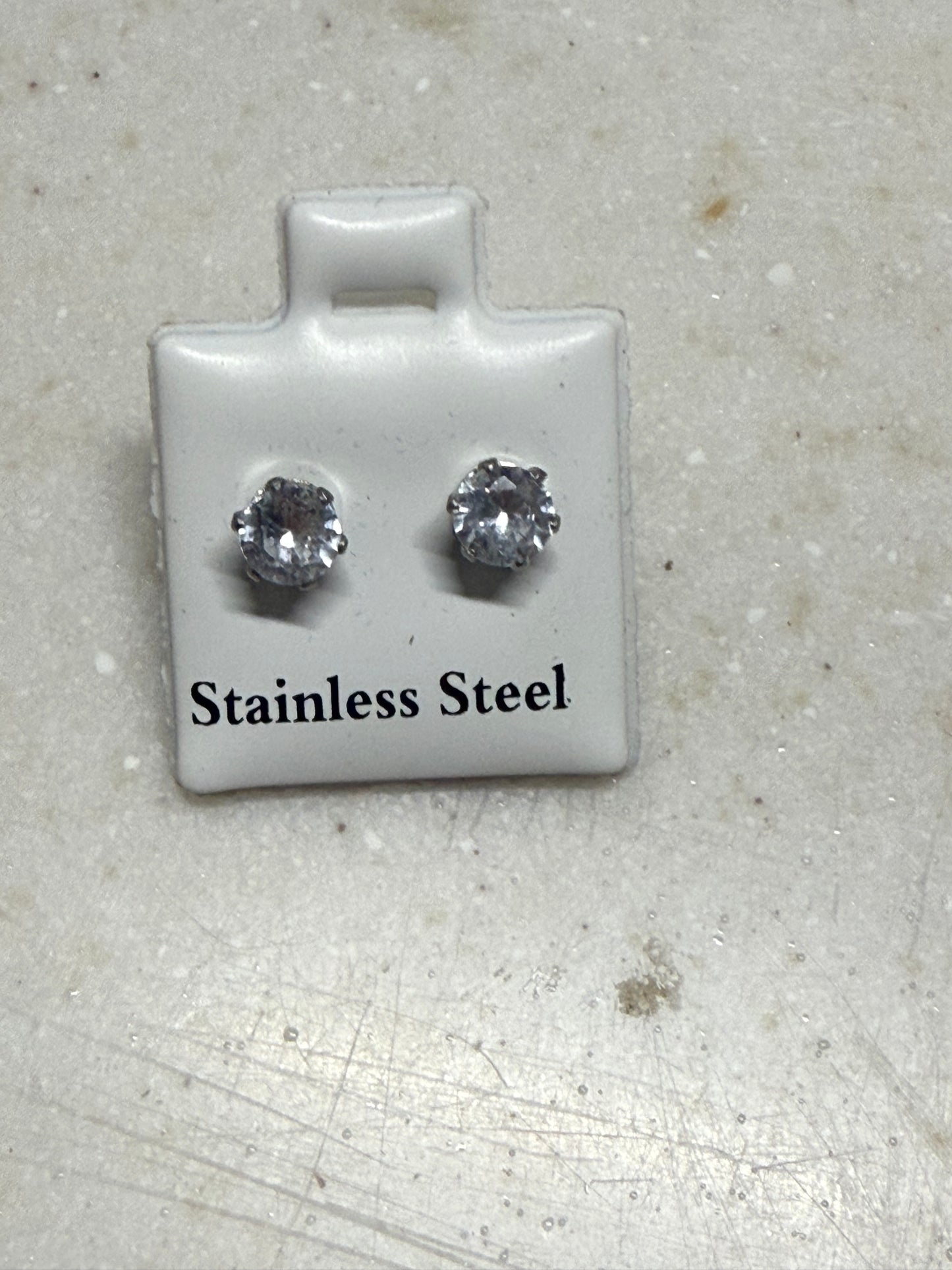 Black Friday Sale!!!! Crystal Earring Studs Stainless Steel