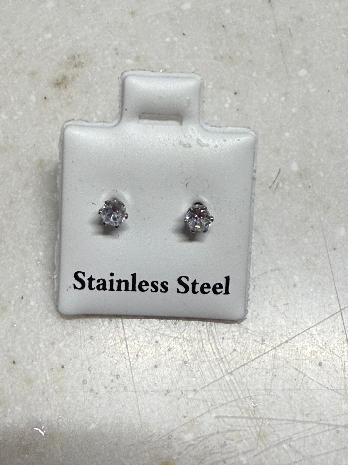 Black Friday Sale!!!! Crystal Earring Studs Stainless Steel