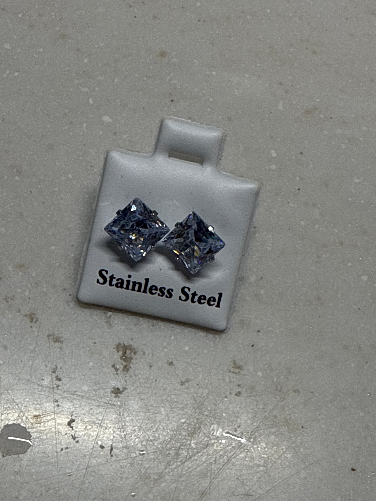 Black Friday Sale!!!! Crystal Earring Studs Stainless Steel