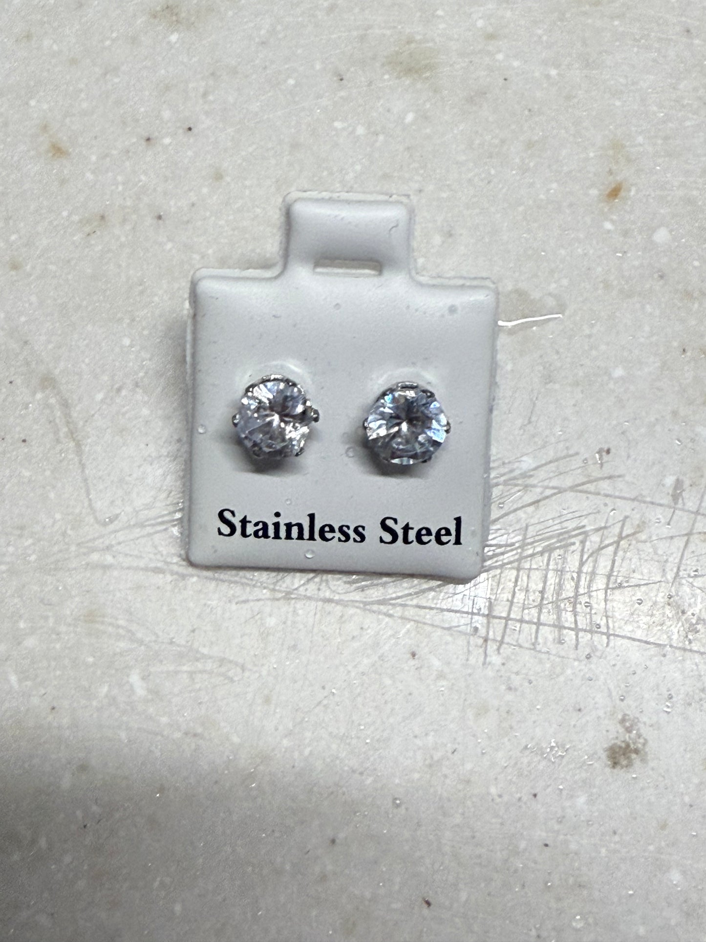 Black Friday Sale!!!! Crystal Earring Studs Stainless Steel