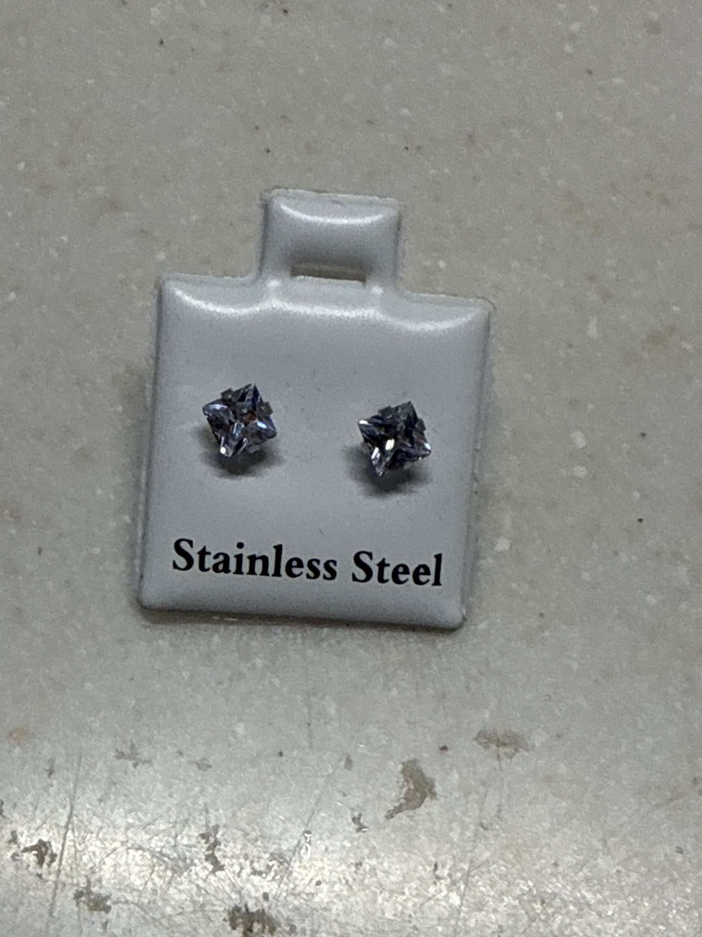 Black Friday Sale!!!! Crystal Earring Studs Stainless Steel