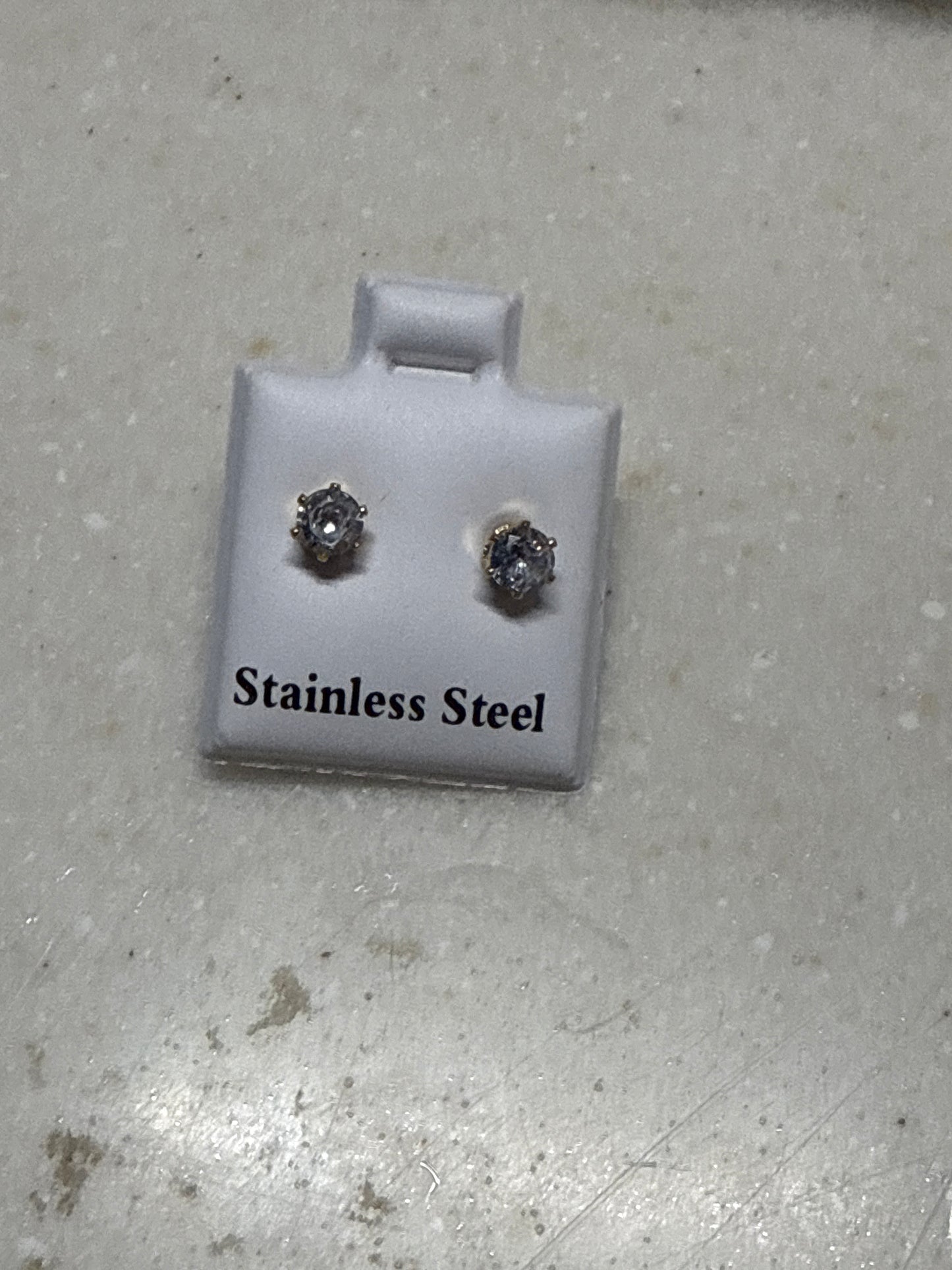 Black Friday Sale!!!! Crystal Earring Studs Stainless Steel