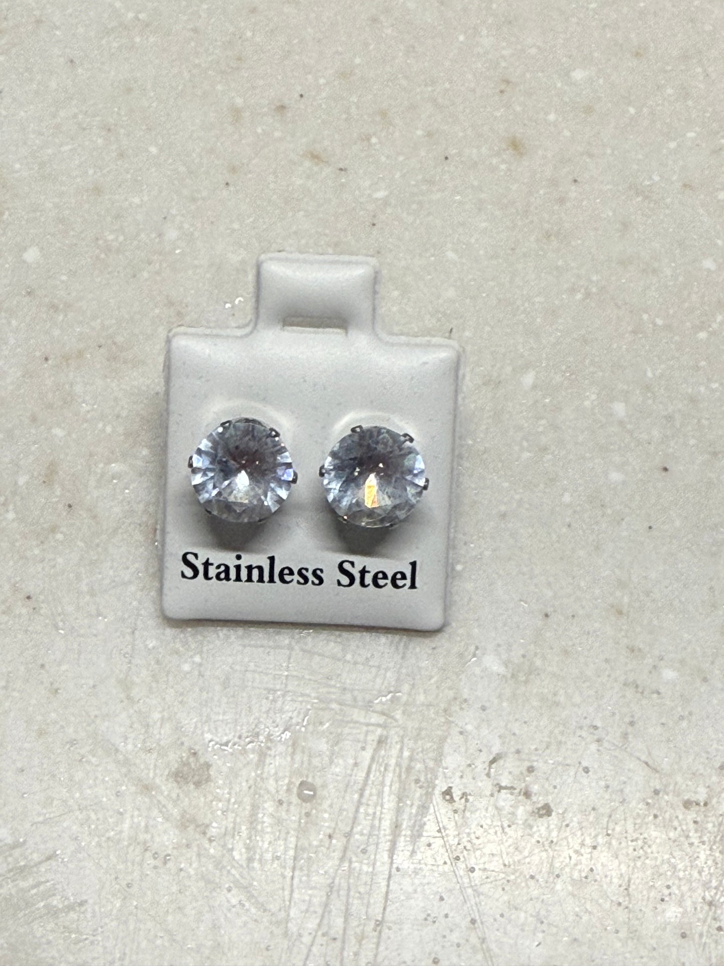 Black Friday Sale!!!! Crystal Earring Studs Stainless Steel
