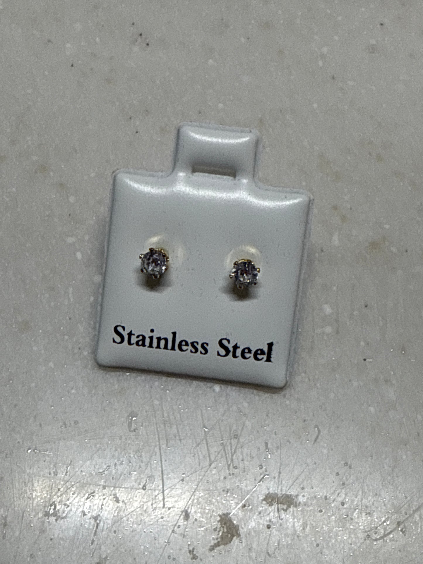 Black Friday Sale!!!! Crystal Earring Studs Stainless Steel