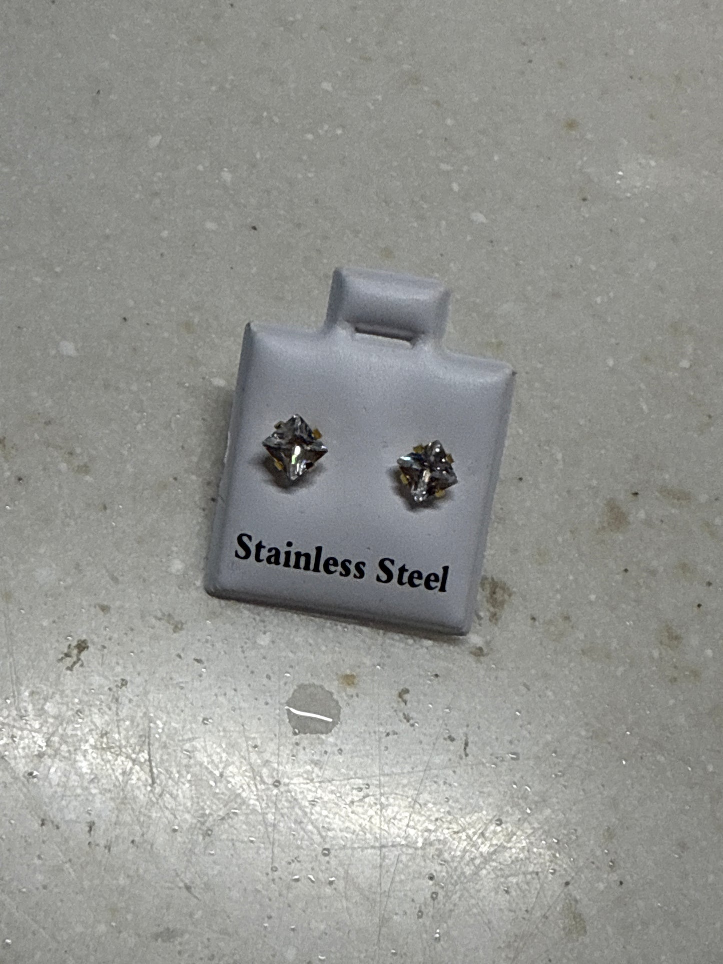 Black Friday Sale!!!! Crystal Earring Studs Stainless Steel