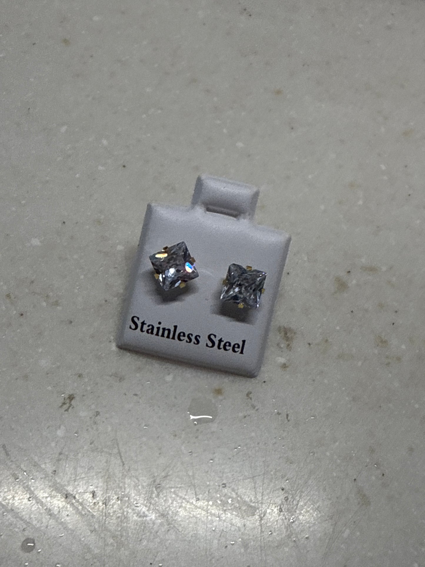 Black Friday Sale!!!! Crystal Earring Studs Stainless Steel