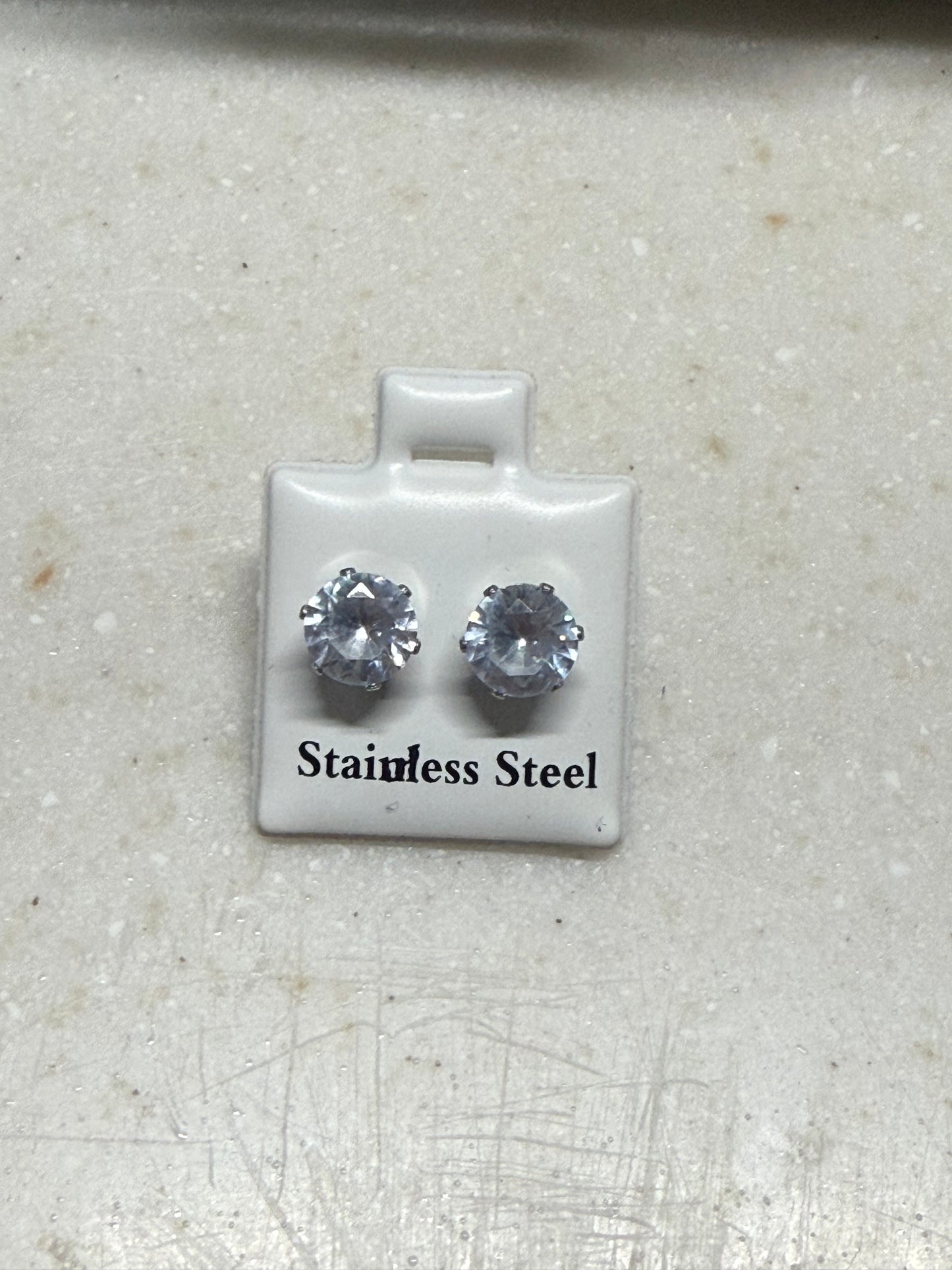 Black Friday Sale!!!! Crystal Earring Studs Stainless Steel