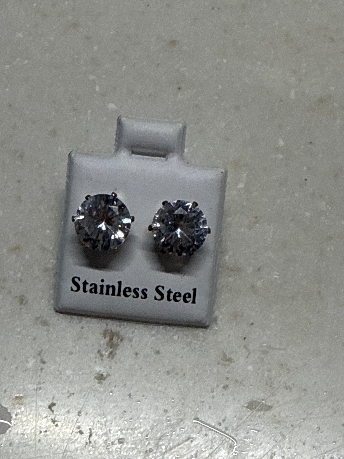 Black Friday Sale!!!! Crystal Earring Studs Stainless Steel