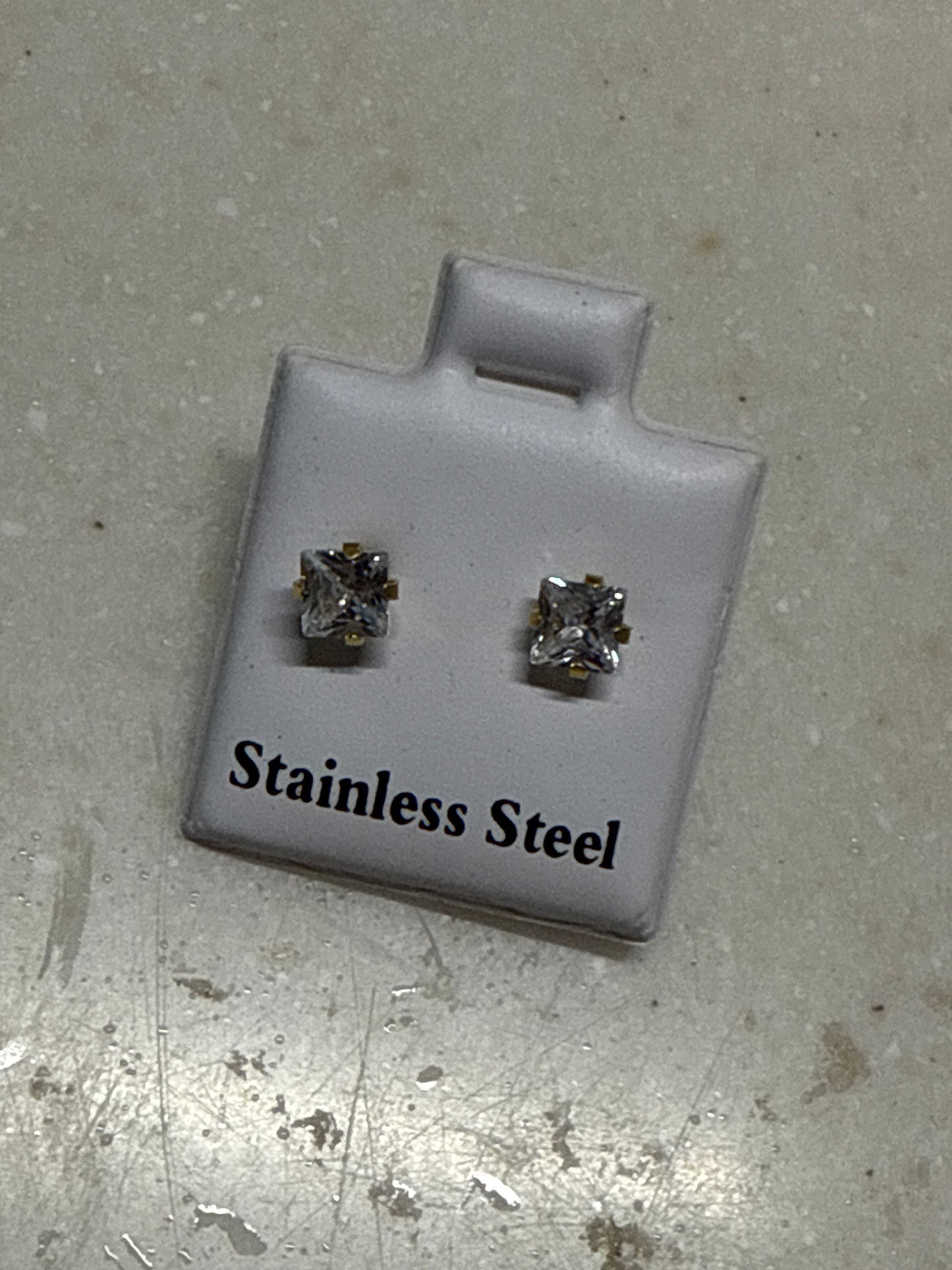 Black Friday Sale!!!! Crystal Earring Studs Stainless Steel