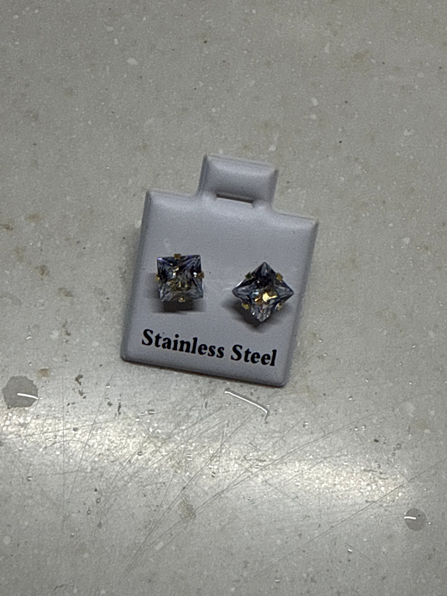 Black Friday Sale!!!! Crystal Earring Studs Stainless Steel
