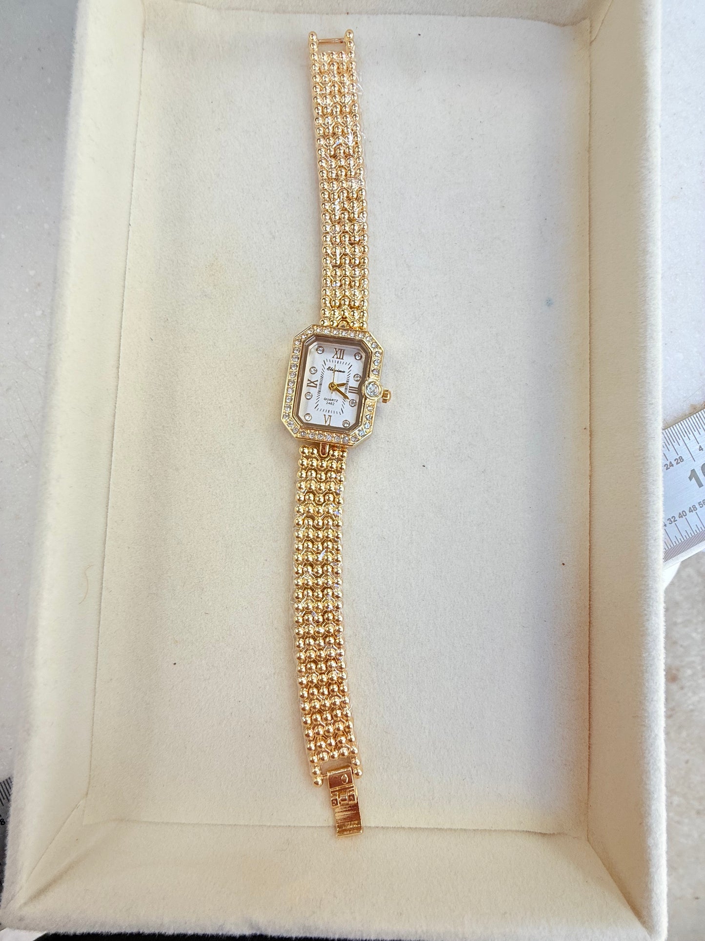 Woman's Beaded Vintage Watch