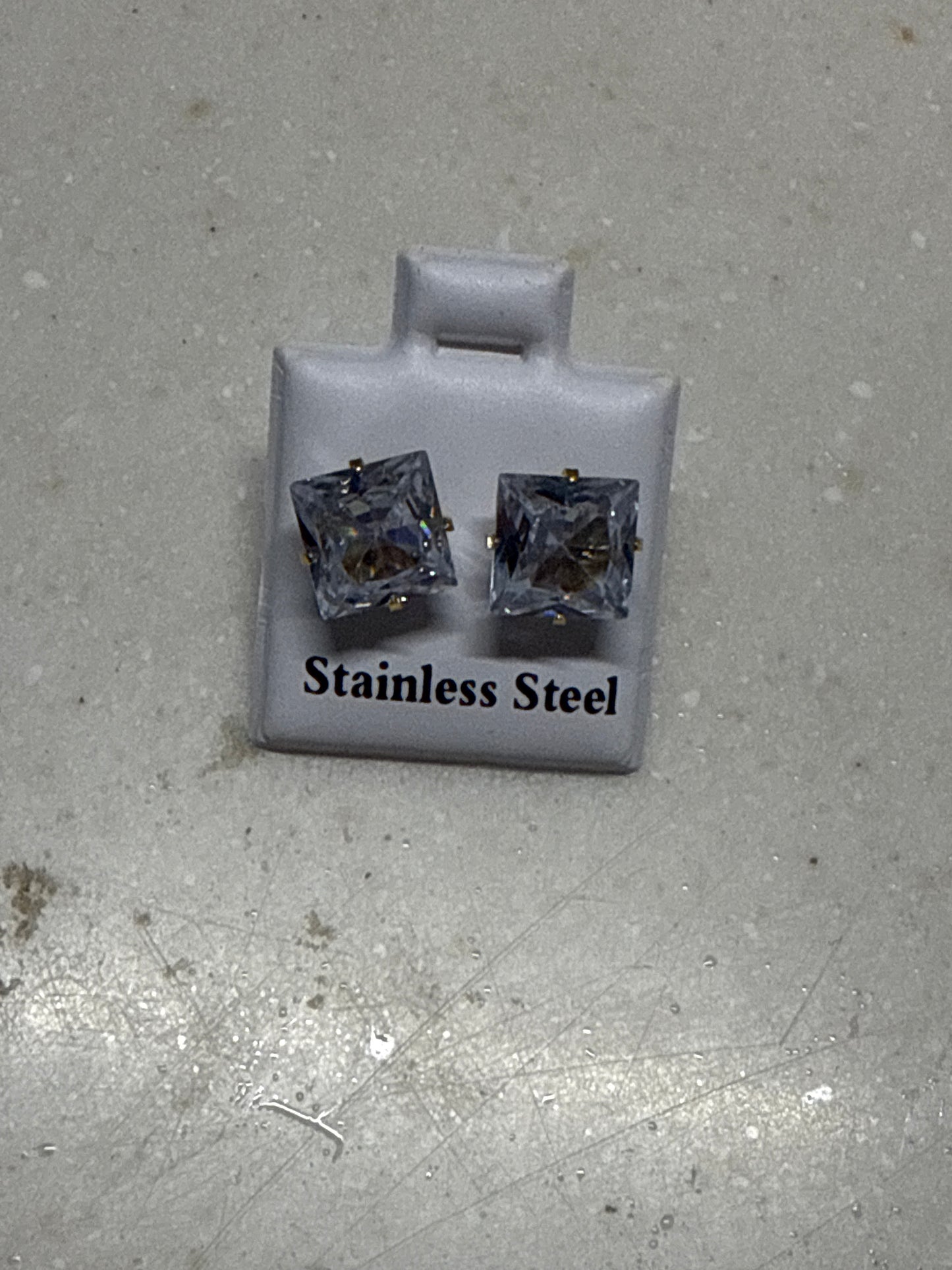 Black Friday Sale!!!! Crystal Earring Studs Stainless Steel