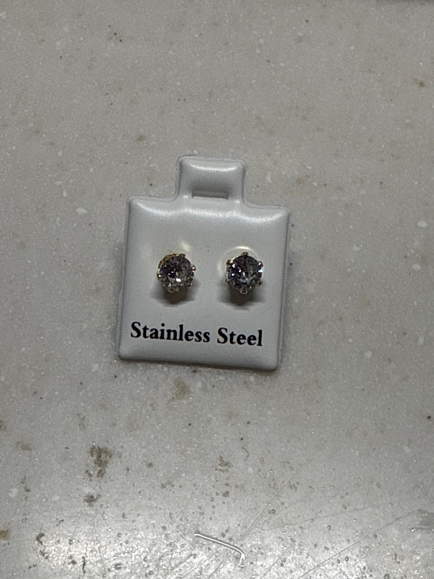 Black Friday Sale!!!! Crystal Earring Studs Stainless Steel