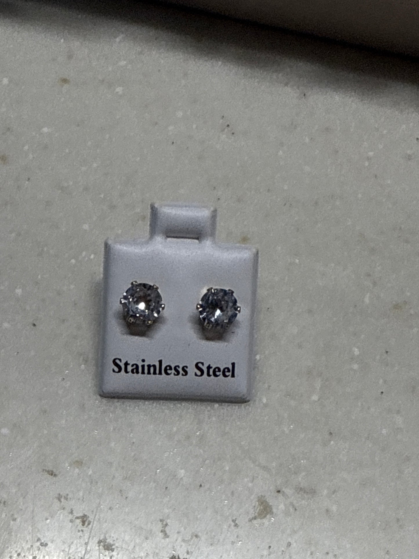 Black Friday Sale!!!! Crystal Earring Studs Stainless Steel