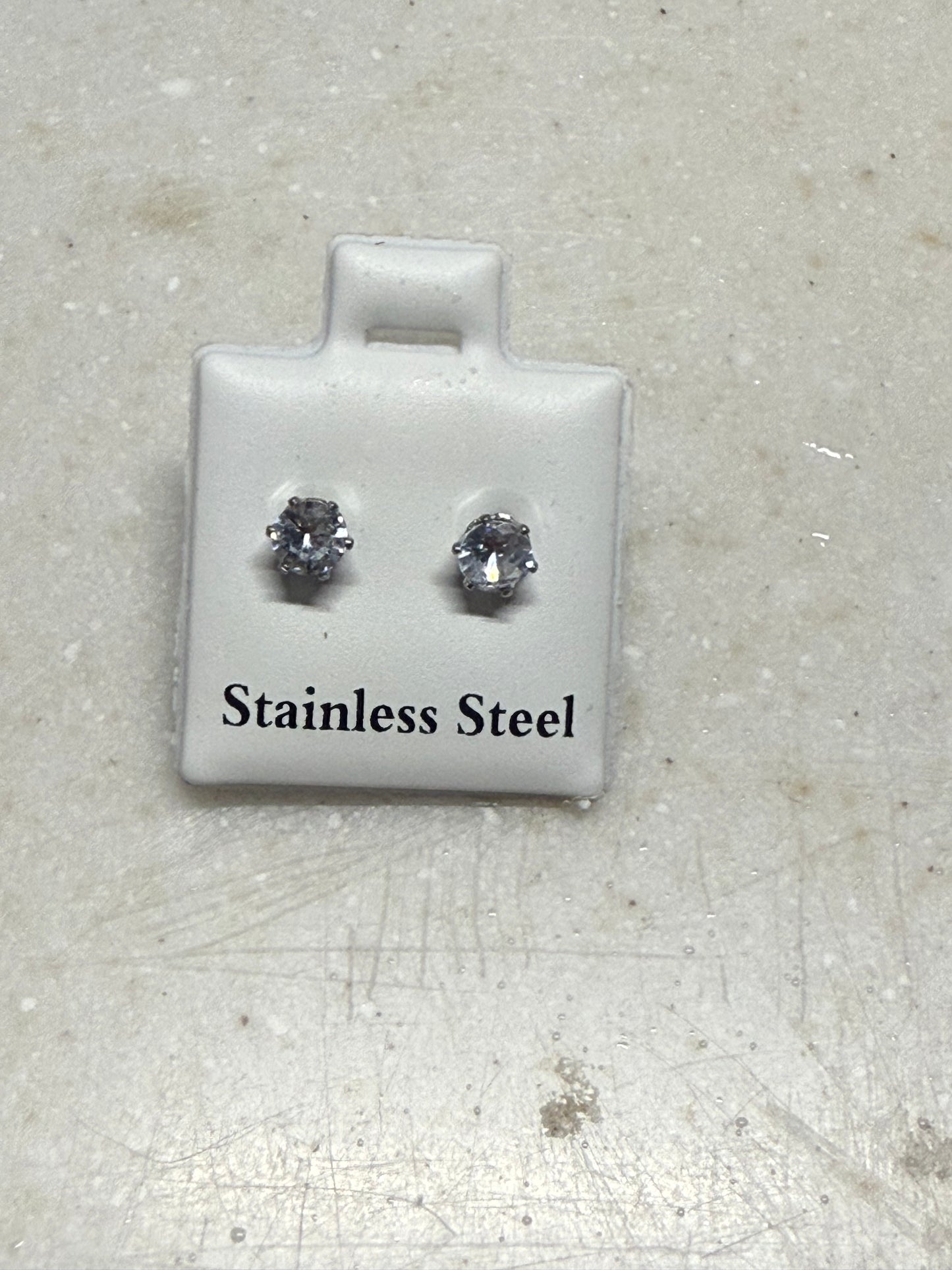 Black Friday Sale!!!! Crystal Earring Studs Stainless Steel