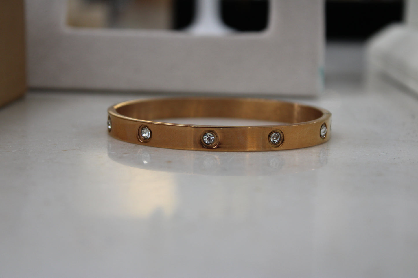 Thick Eternal Bangle
