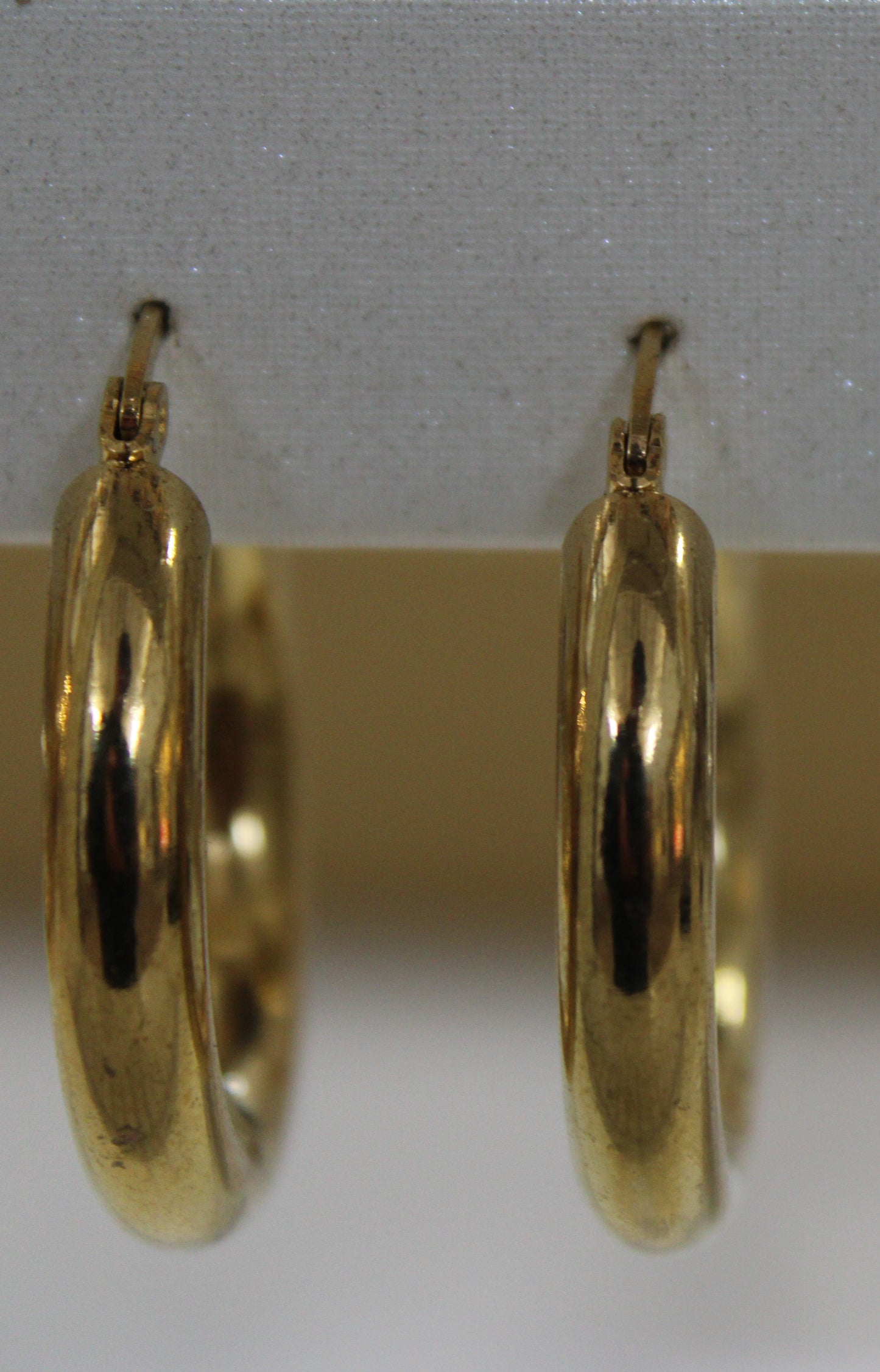 Large Chunky Gold Hoops