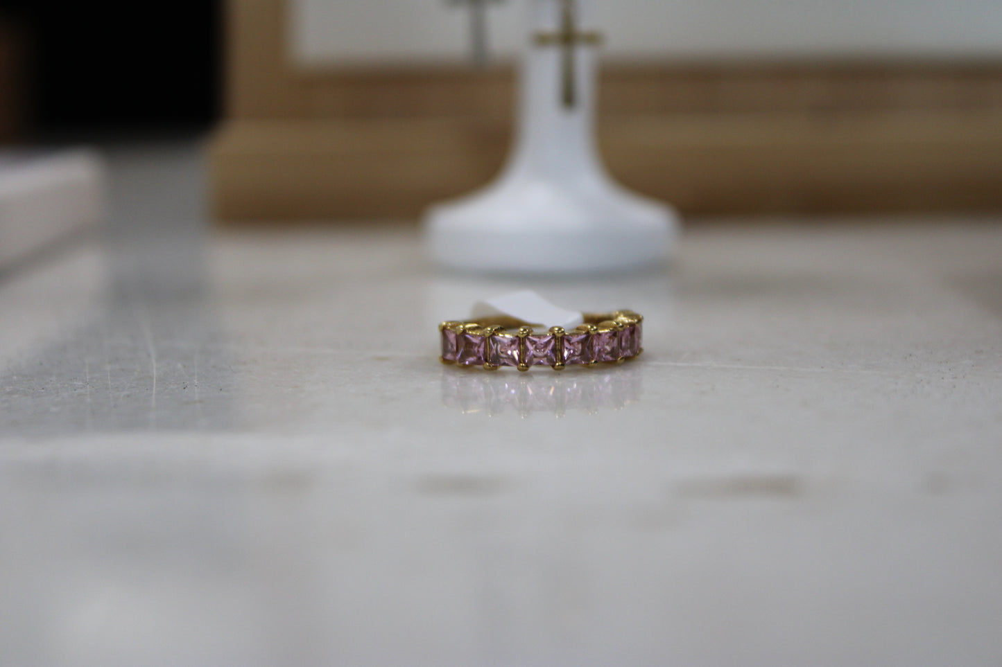 Pink Stone Ring