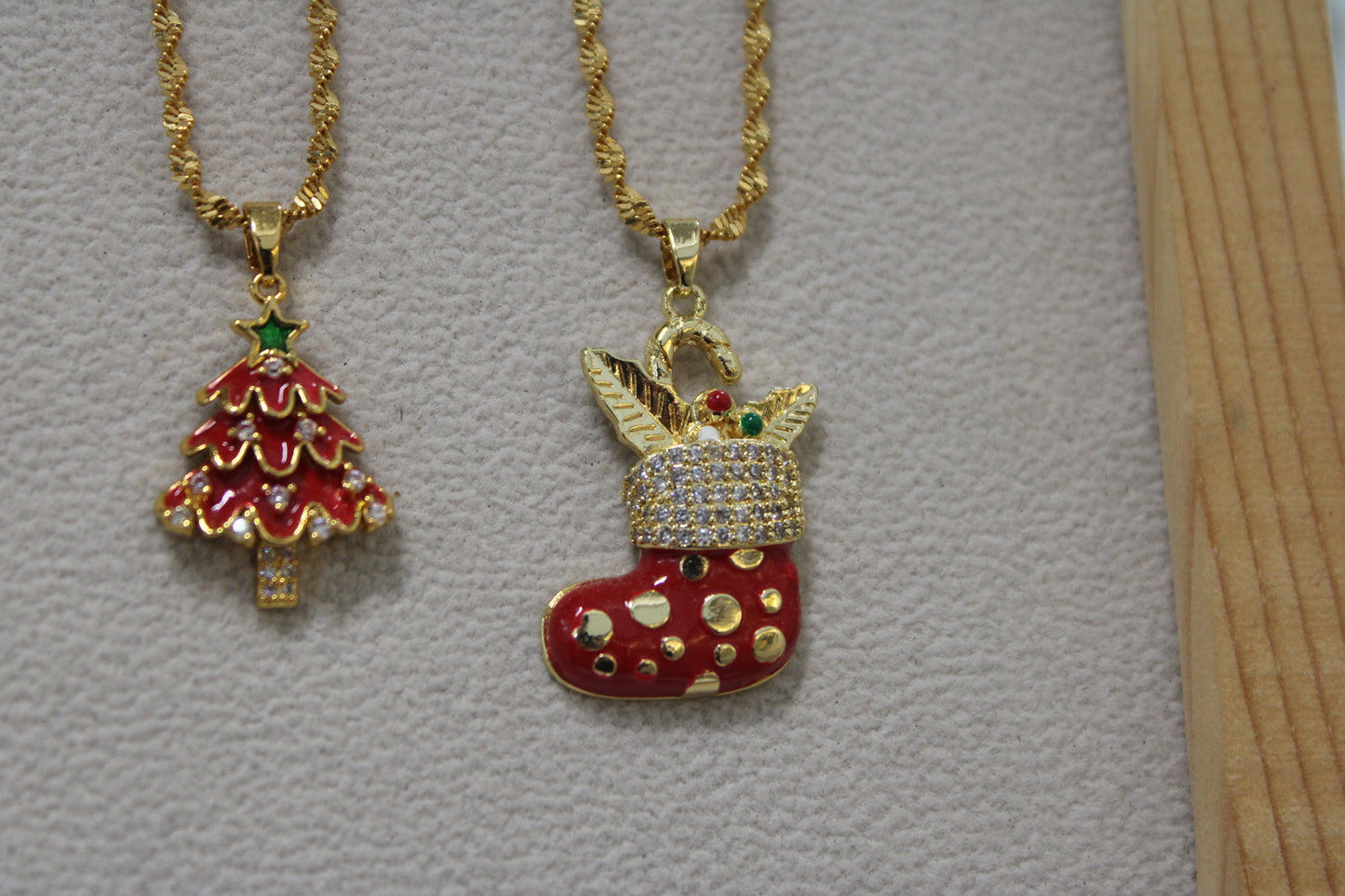 Christmas Stocking Necklace